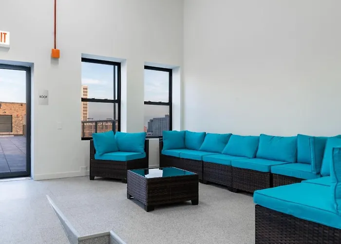 Regal Stylish Uptown Loft Beachfront Rooftopwfhgym