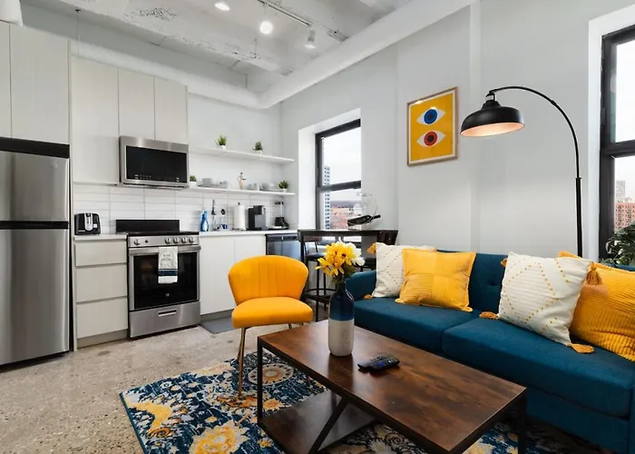 Regal Stylish Uptown Loft Beachfront Rooftopwfhgym Apartment *